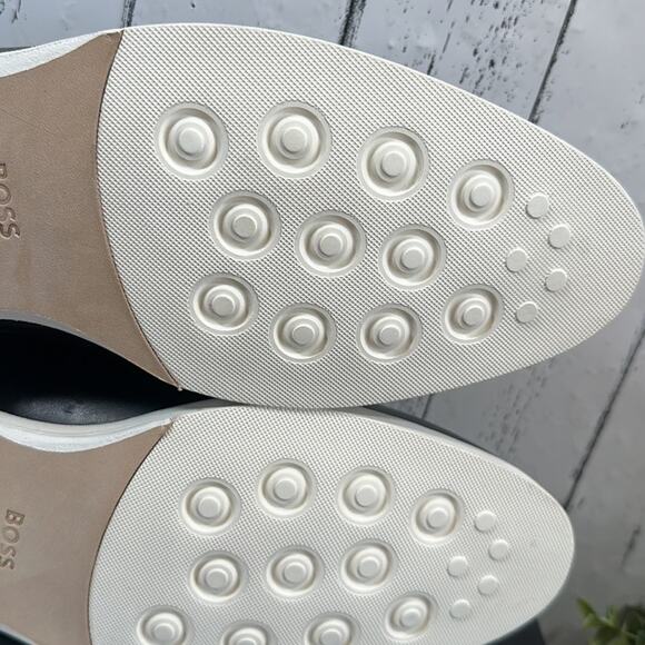 Boss Men's Jerrard Derby Leather Shoes Size 8 - Picture 10 of 10